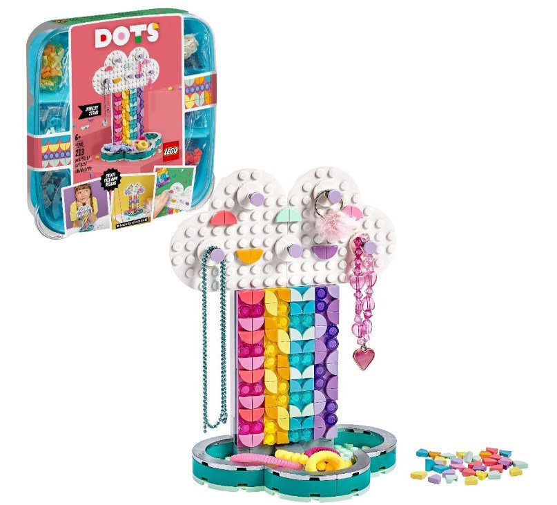 Конструктор Lego DOTs Подставка для украшений  Радуга  41905 купить,NaN