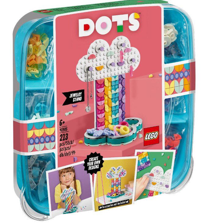 Конструктор Lego DOTs Подставка для украшений  Радуга  41905 купить,NaN