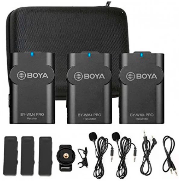 Радиосистема Boya BY-WM4 Pro-K2 черная купить,0