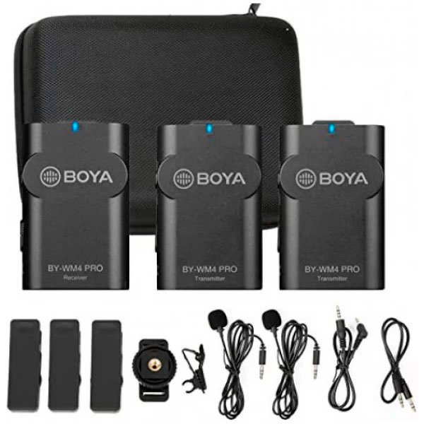 Радиосистема Boya BY-WM4 Pro-K2 черная купить,NaN
