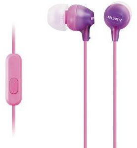 Наушники Sony MDR-EX15AP фиолетовый купить,NaN