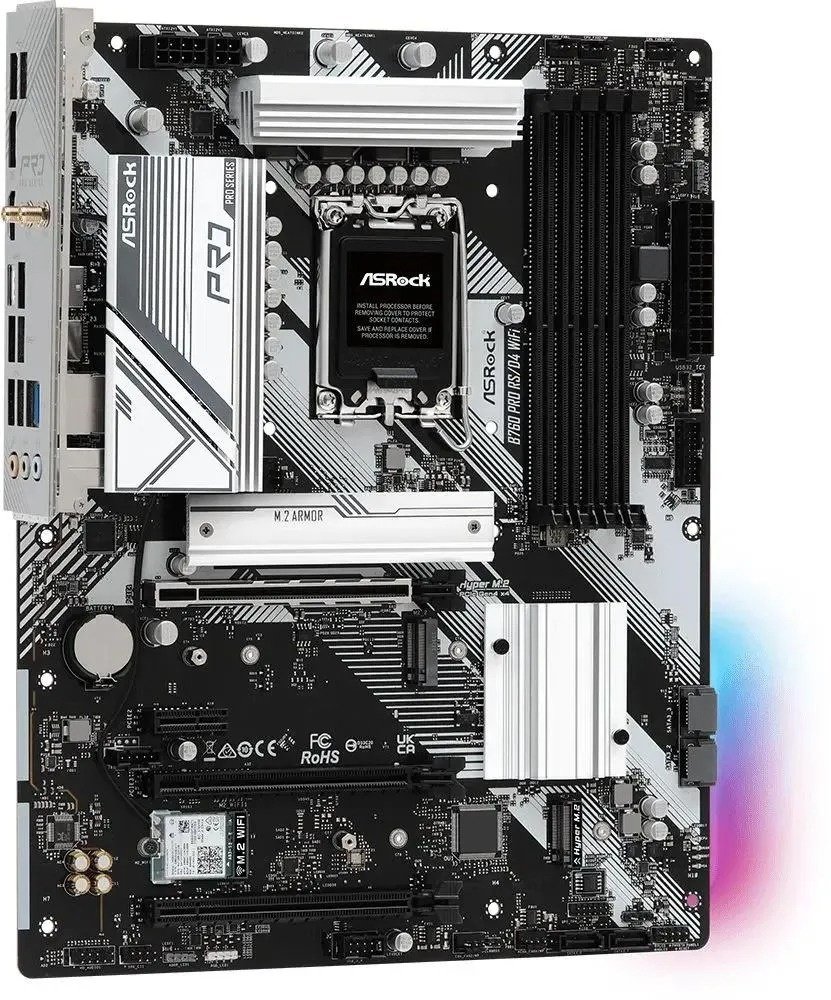 Материнская плата ASRock B760 PRO RS/D4 WIFI купить,NaN