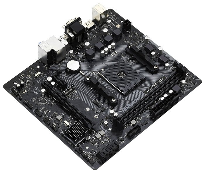 Материнская плата ASRock A520M-HDV купить,37340