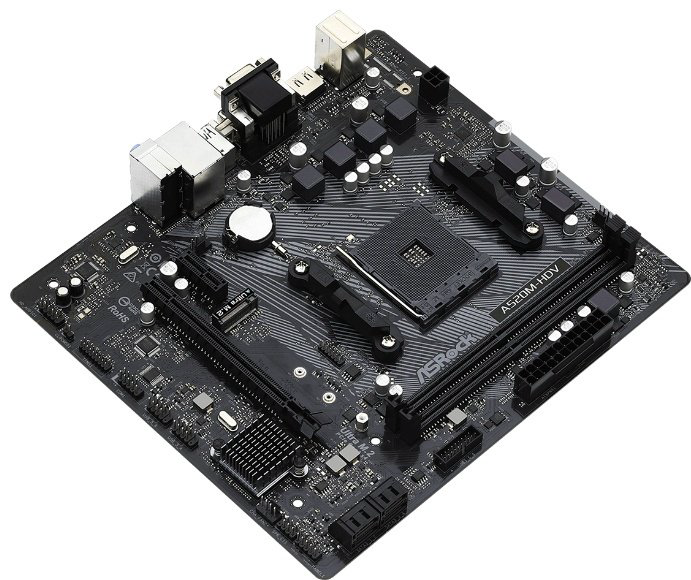 Материнская плата ASRock A520M-HDV купить,37340