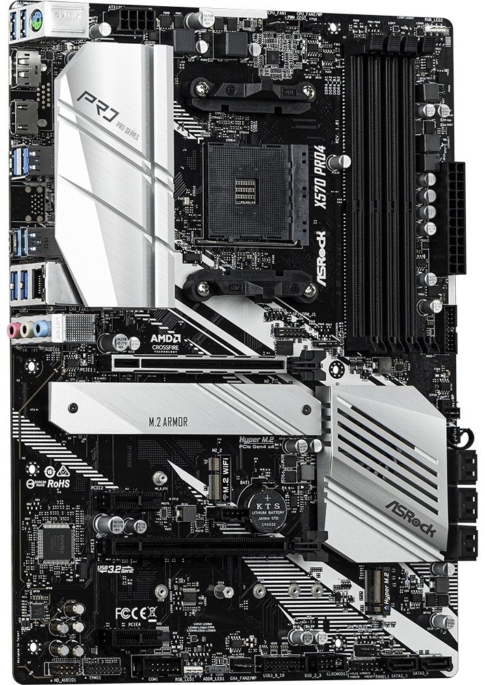 Материнская плата ASRock X570 Pro4 купить,NaN