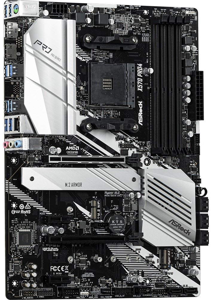 Материнская плата ASRock X570 Pro4 купить,NaN