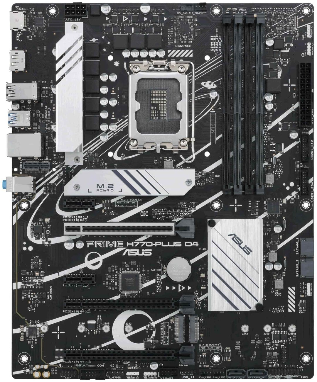 Материнская плата ASUS PRIME H770-PLUS D4 купить,NaN