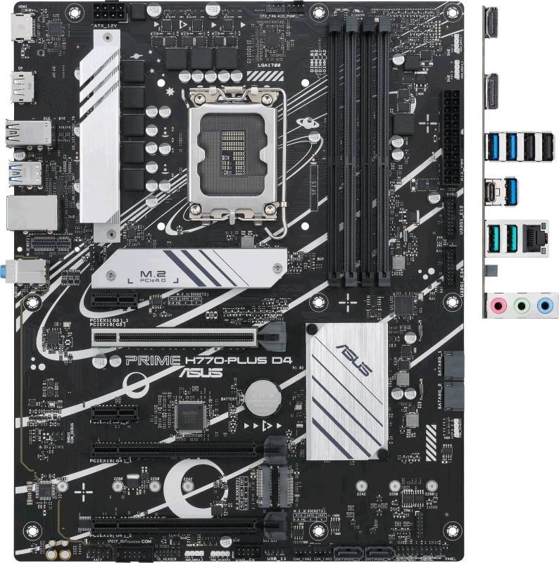 Материнская плата ASUS PRIME H770-PLUS D4 купить,NaN