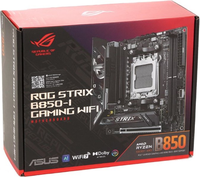 Материнская плата ASUS ROG Strix B850-I Gaming WiFi/90MB1K30-M0EAY0 купить,NaN