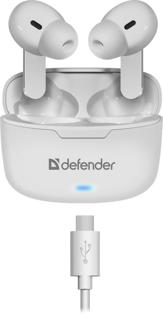 Наушники Defender Twins 903 (63903) белый купить,7990