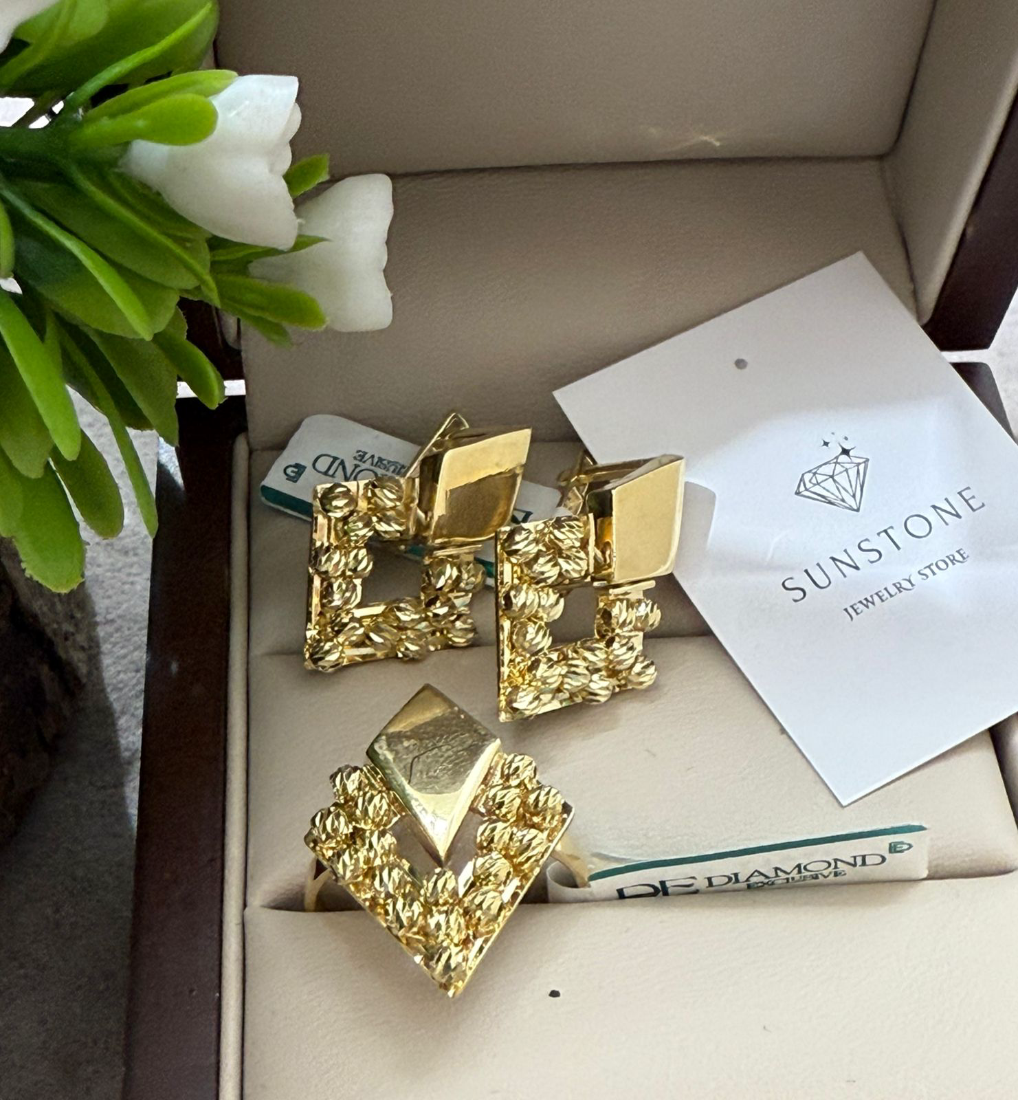 Комплект Sunstone S307 золото 7.0гр 18р купить,480000
