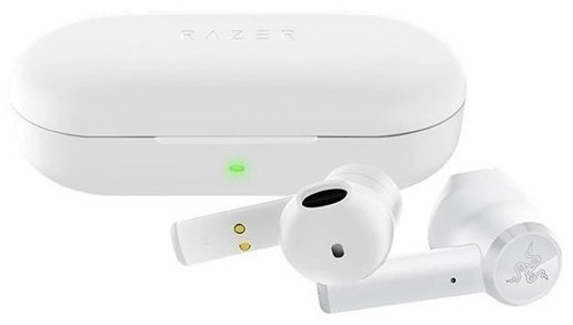 Наушники Razer Hammerhead True Wireless Mercury белый купить,NaN