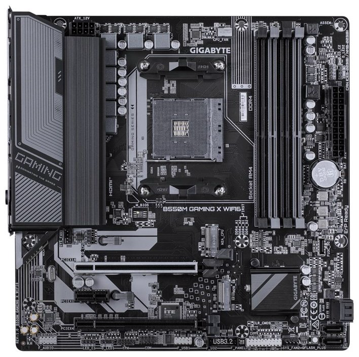 Материнская плата GIGABYTE B550M Gaming X WiFi6