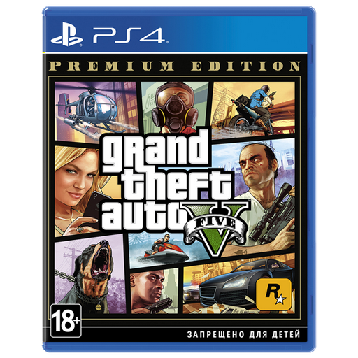 Видеоигра для PS4 Grand Theft Auto V Premium Edition