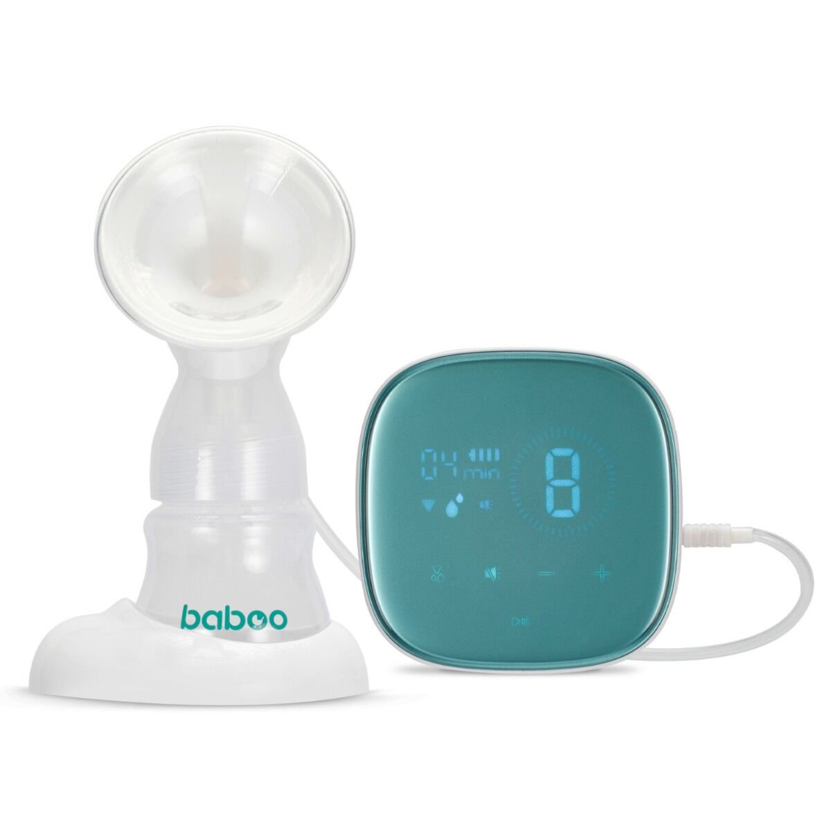 Молокоотсос Baboo электронный, прозрачный - ForteMarket Молокоотсос Baboo электронный, прозрачный купить,0