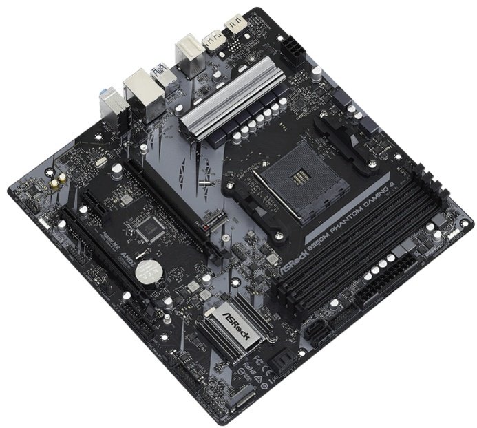 Материнская плата ASRock B550M Phantom Gaming 4