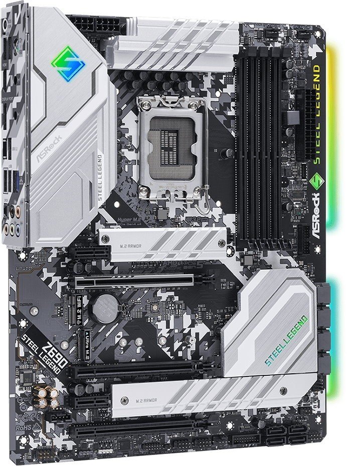 Материнская плата ASRock Z690 STEEL LEGEND купить,NaN
