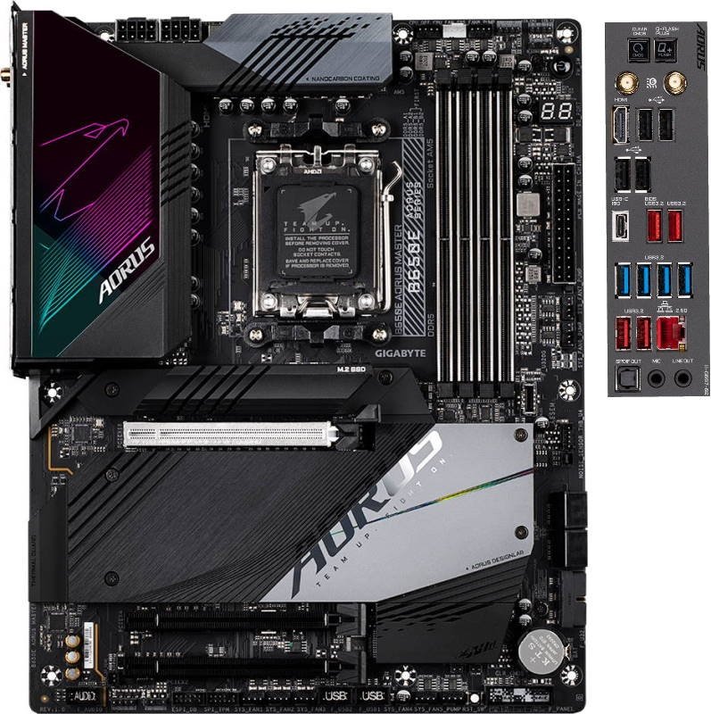 Материнская плата GIGABYTE B650E AORUS MASTER купить,NaN