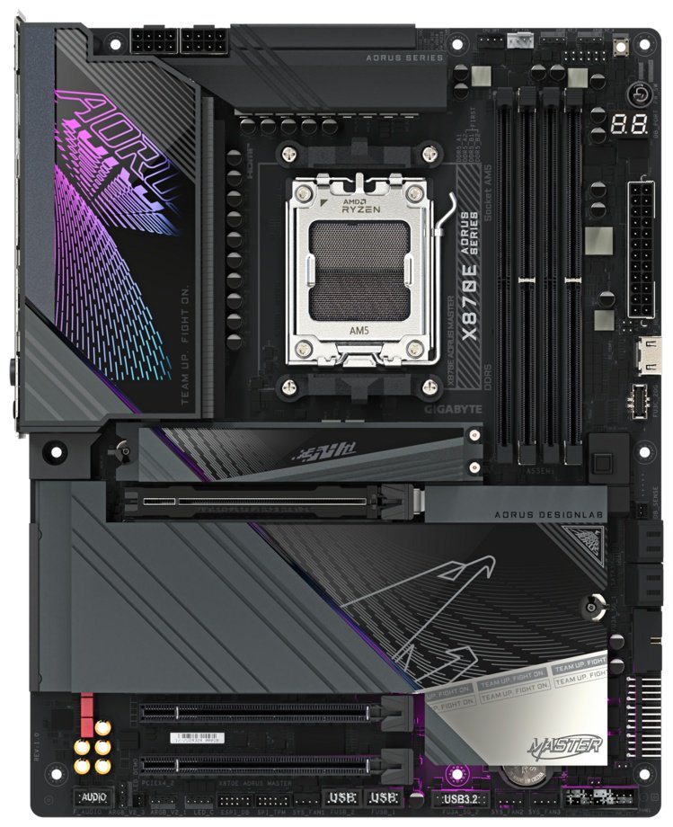 Материнская плата GIGABYTE X870E AORUS MASTER купить,NaN
