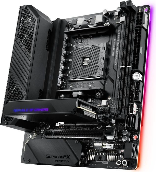 Материнская плата ASUS ROG CROSSHAIR VIII IMPACT купить,NaN