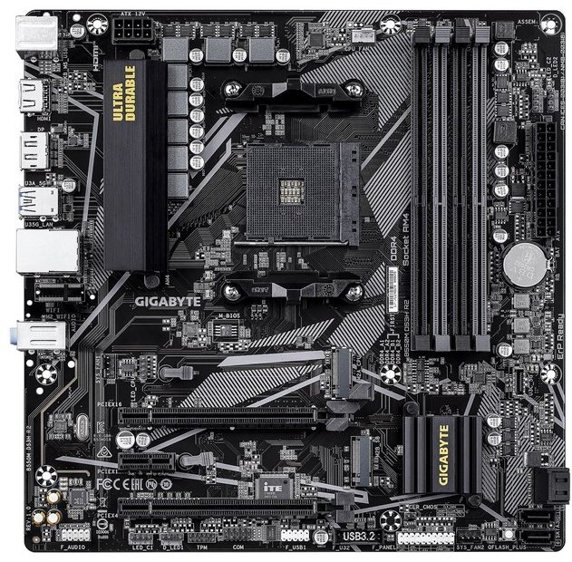 Материнская плата GIGABYTE B550M DS3H R2 купить,NaN