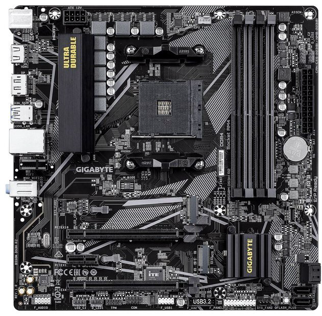 Материнская плата GIGABYTE B550M DS3H R2 купить,NaN