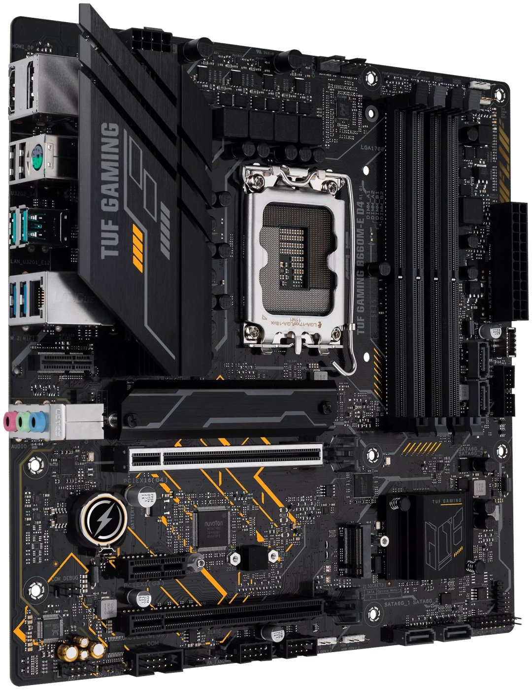 Материнская плата ASUS Tuf Gaming B660M-E D4 купить,NaN