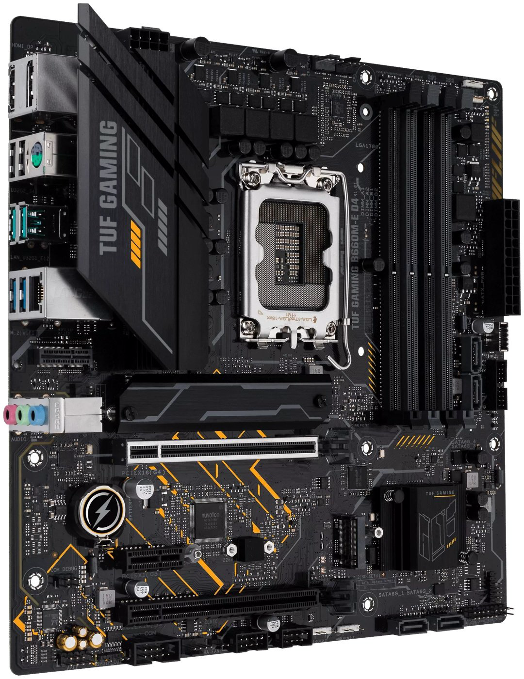 Материнская плата ASUS Tuf Gaming B660M-E D4 купить,NaN