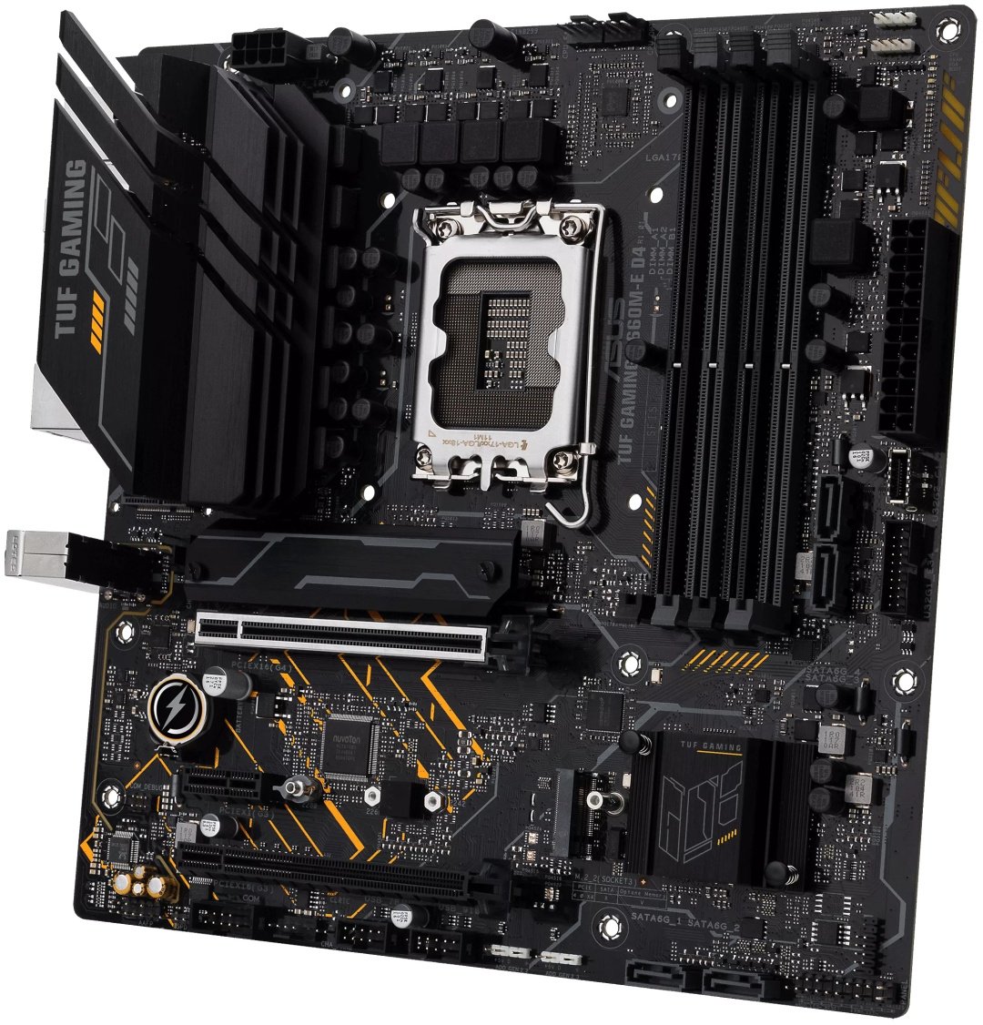 Материнская плата ASUS Tuf Gaming B660M-E D4 купить,NaN
