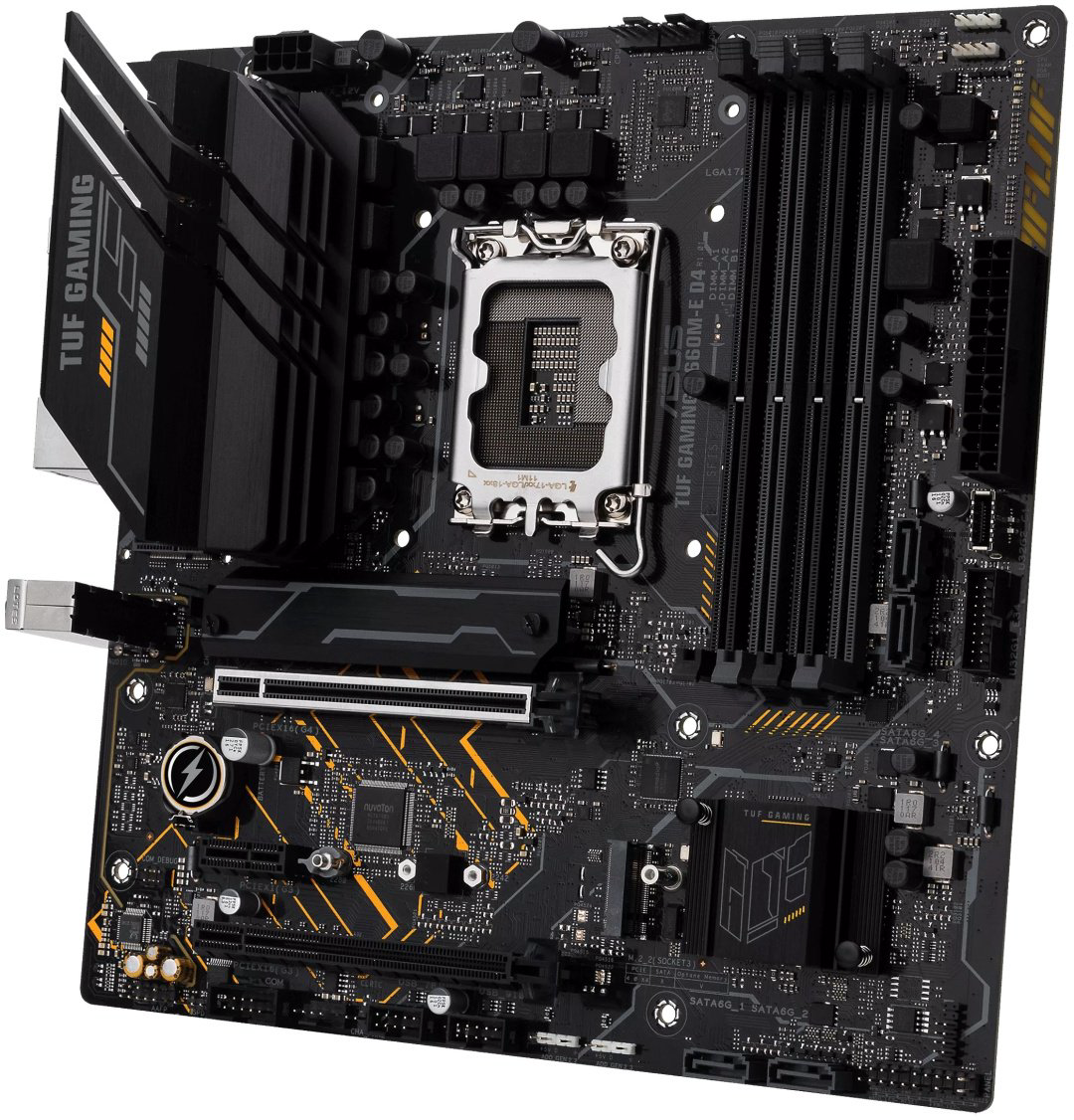 Материнская плата ASUS Tuf Gaming B660M-E D4 купить,NaN