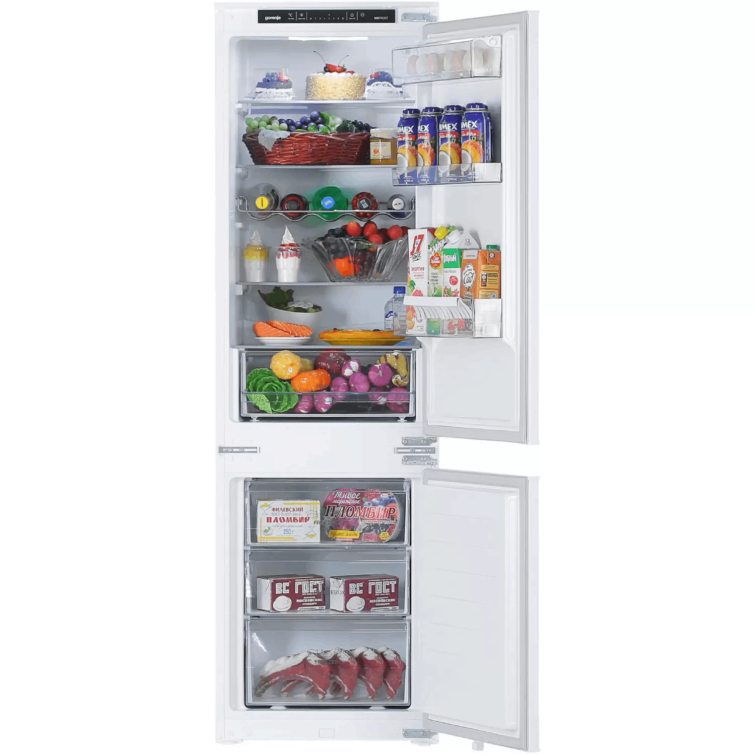 Морозильник Gorenje FNCI517E41WF белый купить,NaN