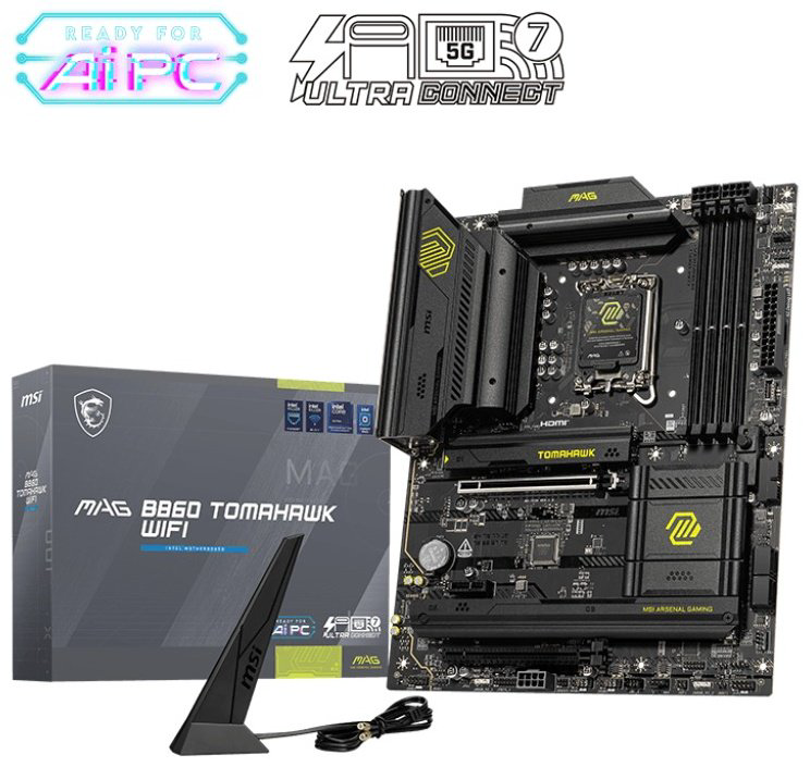 Материнская плата MSI MAG B860 TOMAHAWK WIFI купить,NaN