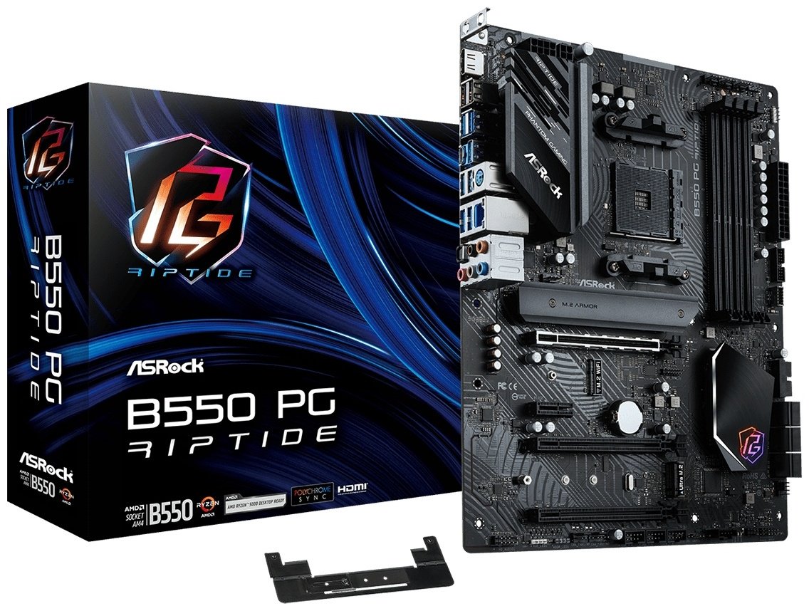 Материнская плата ASRock B550 PG Riptide купить,NaN