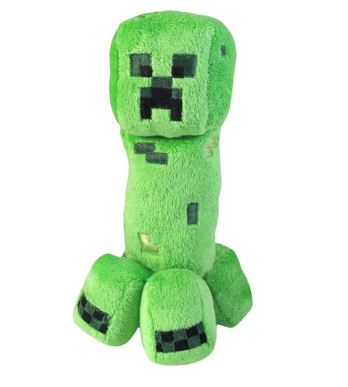 Мягкая игрушка Minecraft  Creeper 18см купить,NaN