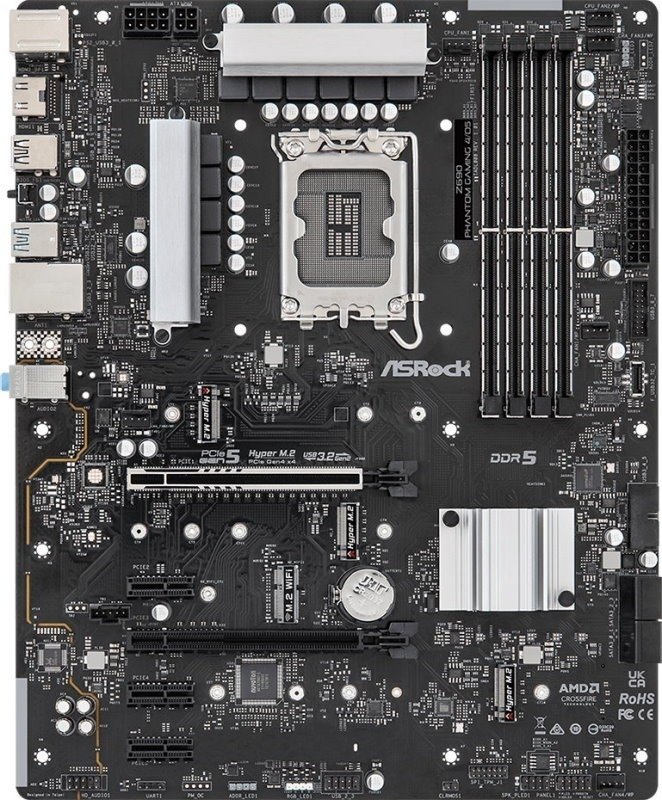 Материнская плата ASRock Z690 Phantom Gaming 4/D5 купить,NaN
