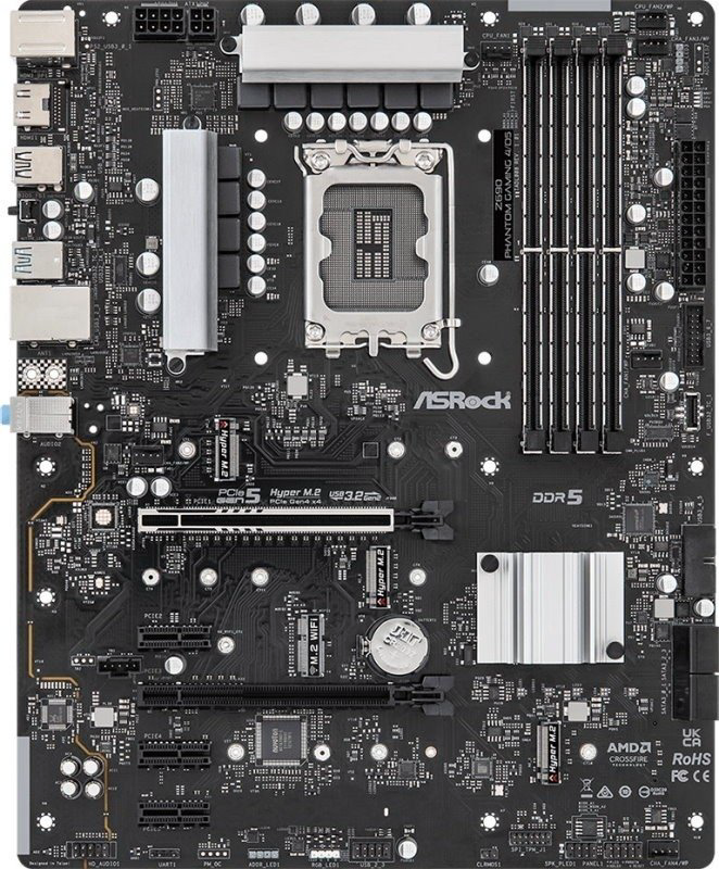Материнская плата ASRock Z690 Phantom Gaming 4/D5 купить,NaN