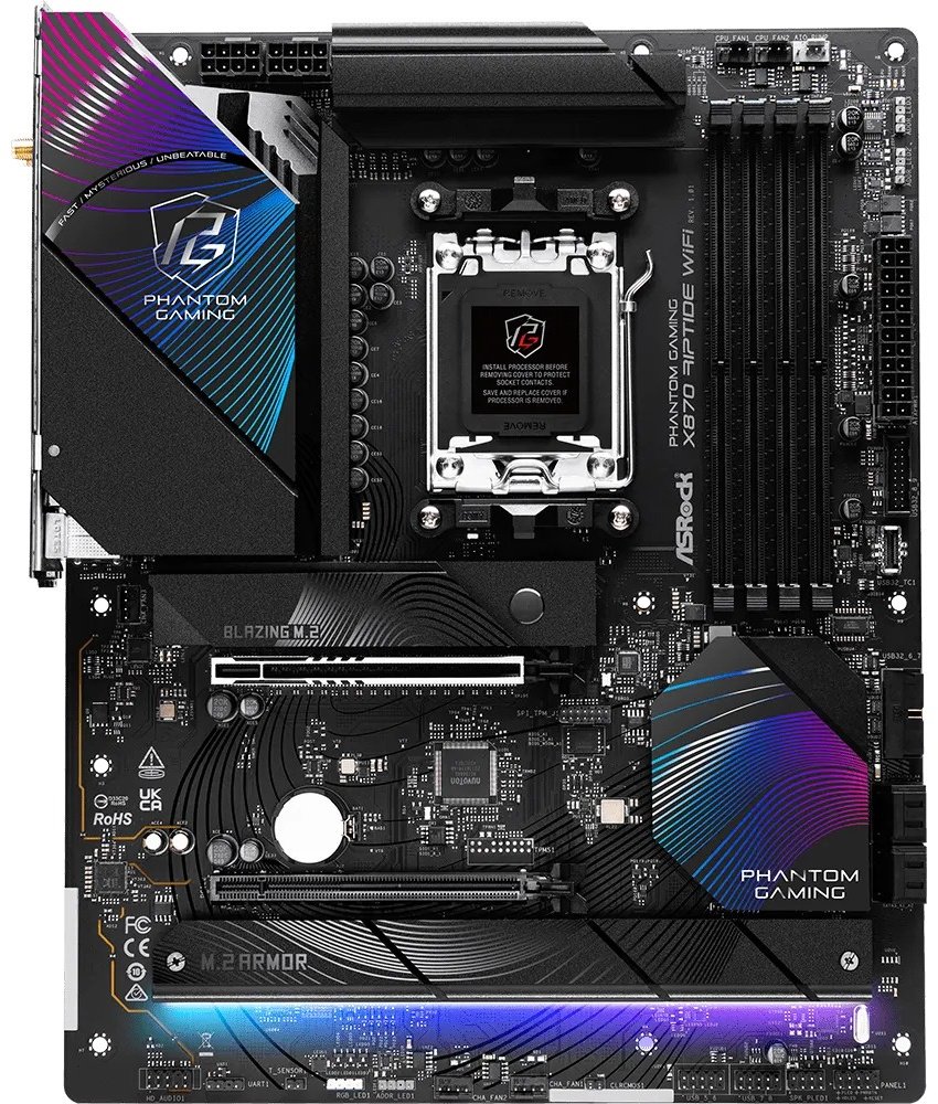 Материнская плата ASRock X870 RIPTIDE WIFI купить,NaN