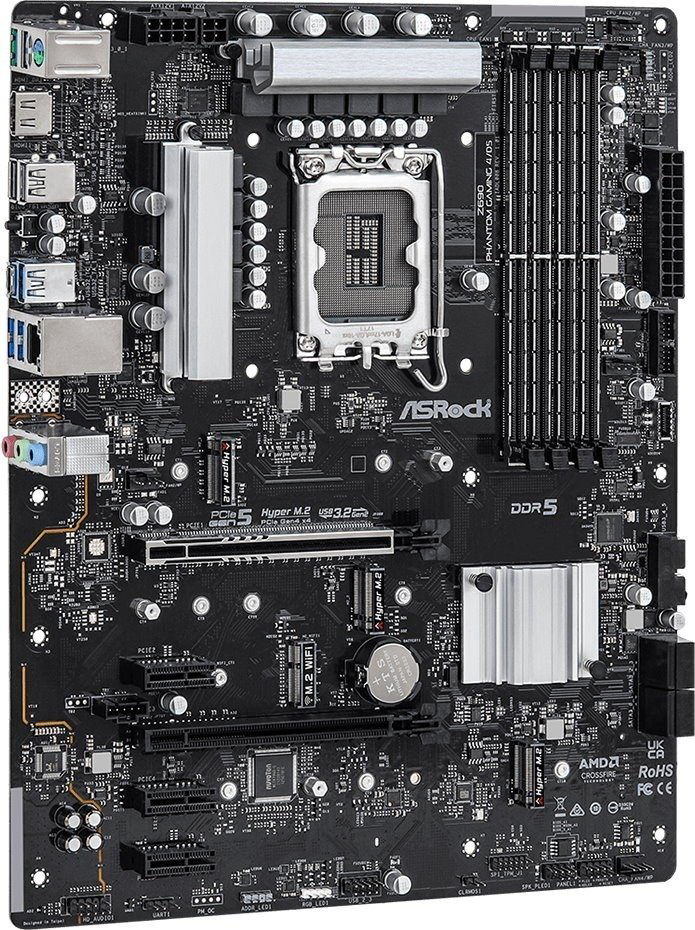 Материнская плата ASRock Z690 Phantom Gaming 4/D5 купить,NaN