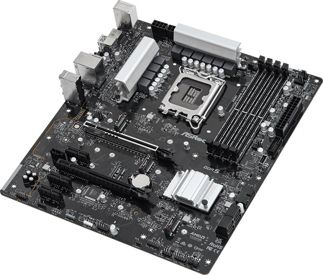 Материнская плата ASRock Z690 Phantom Gaming 4/D5 купить,NaN