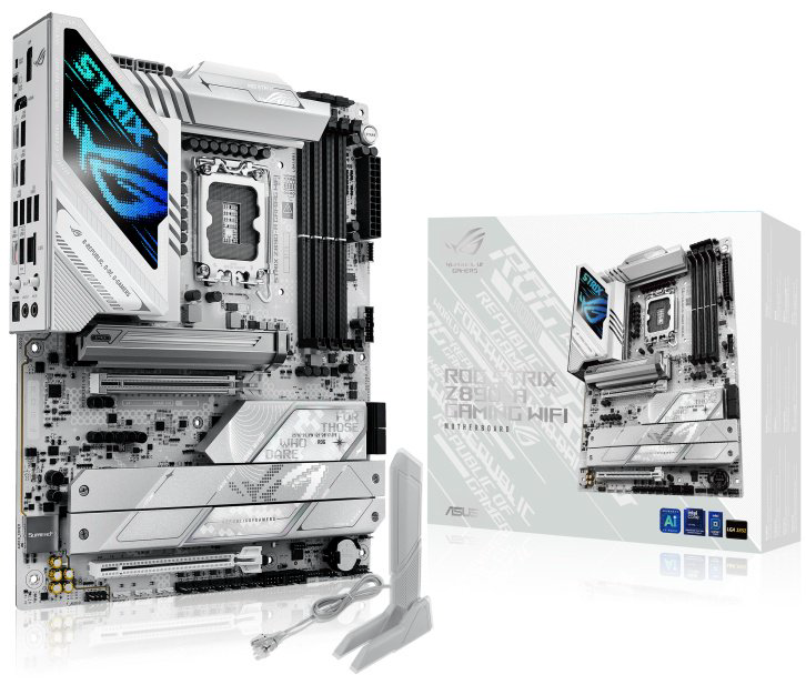 Материнская плата ASUS ROG STRIX Z890-A GAMING WIFI - ForteMarket Материнская плата ASUS ROG STRIX Z890-A GAMING WIFI купить,170114