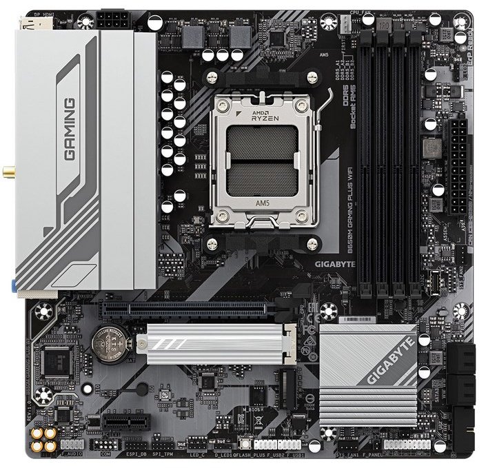 Материнская плата GIGABYTE B650M GAMING PLUS WIFI (REV1.1) купить,NaN