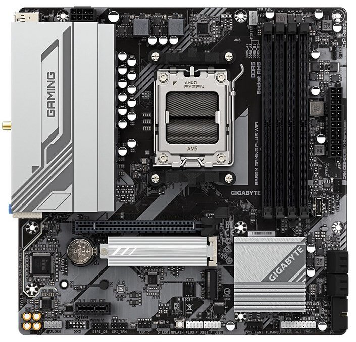 Материнская плата GIGABYTE B650M GAMING PLUS WIFI (REV1.1) купить,NaN