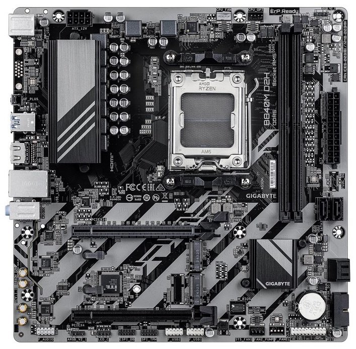 Материнская плата GIGABYTE B840M D2H