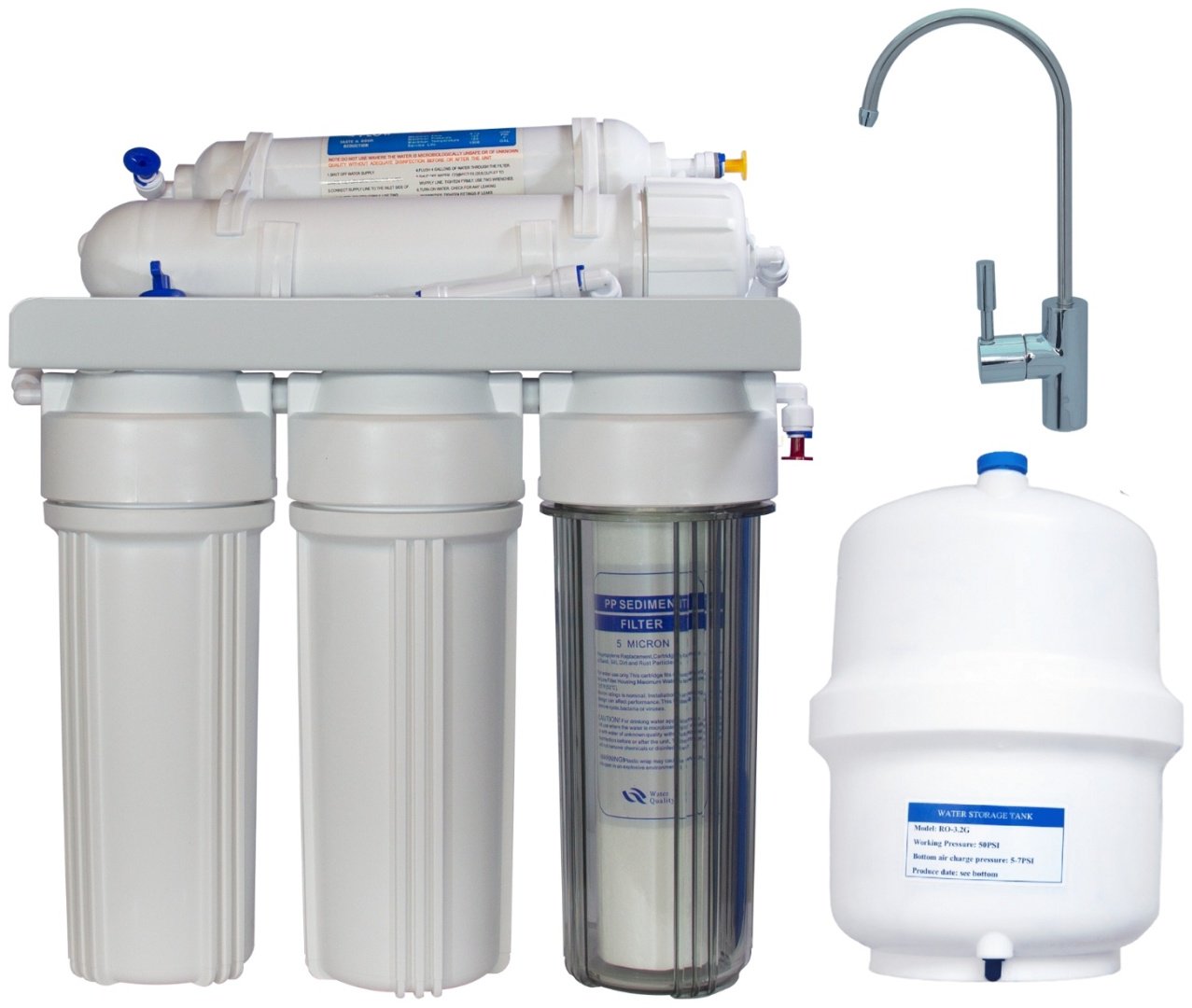 Система обратного осмоса NatureWater RO75-NP35, степеней очистки: 5