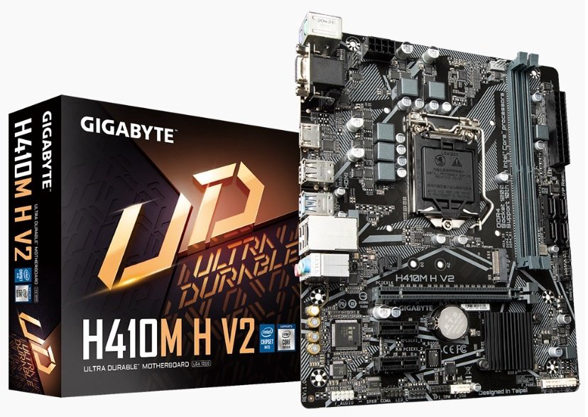 Материнская плата GIGABYTE GA-H410M H V2 (REV2.0) купить,NaN
