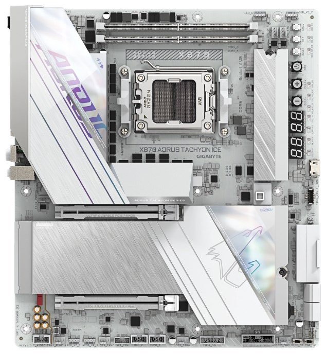 Материнская плата GIGABYTE X870 AORUS TACHYON ICE (REV 1.0) купить,NaN