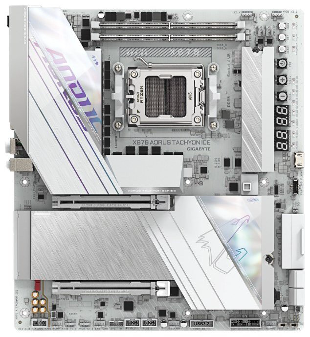 Материнская плата GIGABYTE X870 AORUS TACHYON ICE (REV 1.0) купить,NaN
