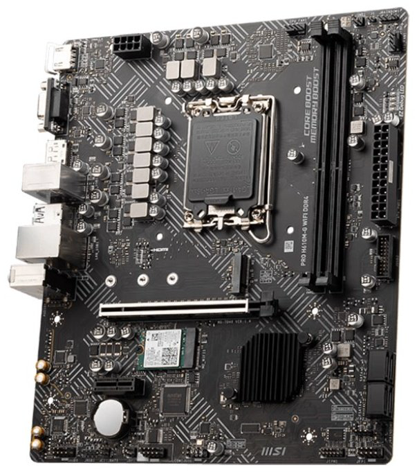 Материнская плата MSI PRO H610M-G WiFi DDR4 купить,50765