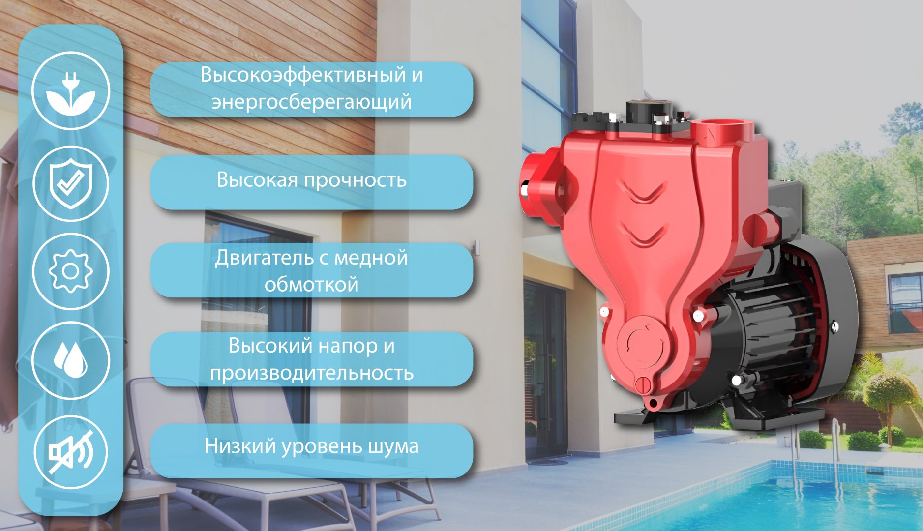 Насос повысительный SCO 25WZB/B-250 М