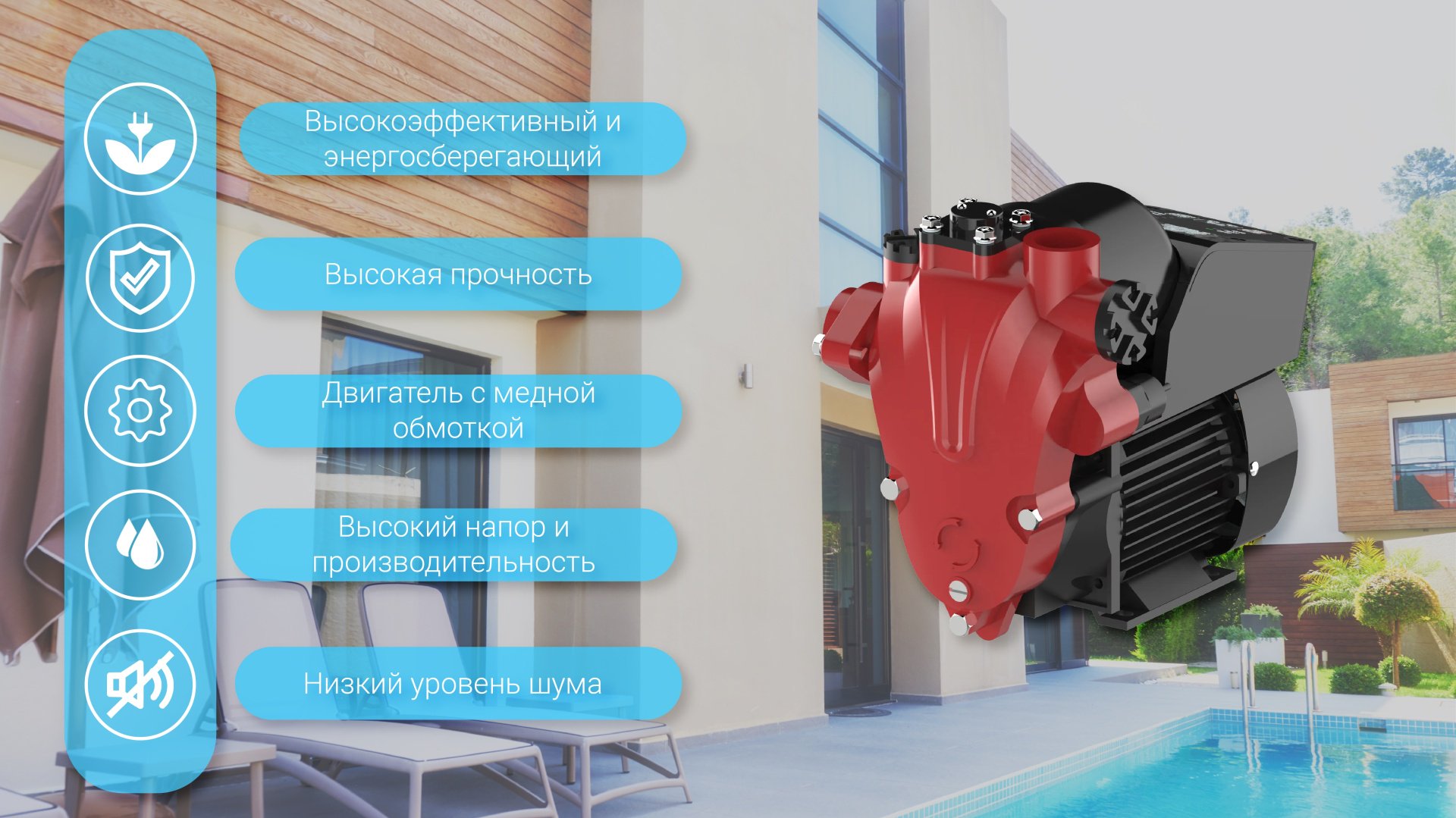 Насос повысительный SCO WZB-280 A